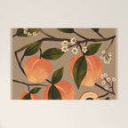 Peaches Botanical Art 2 Welcome Mat Gallery Image 1