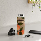 Peaches Botanical Art 2 Water Bottle Gallery Image 4