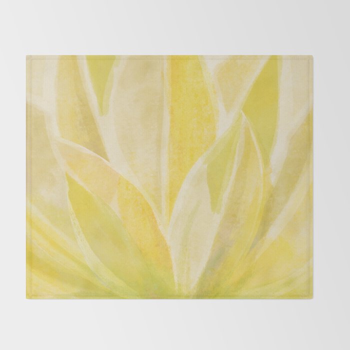 Golden Lotus Detail Throw Blanket Gallery Image 2
