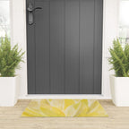 Golden Lotus Detail Welcome Mat Gallery Image 3