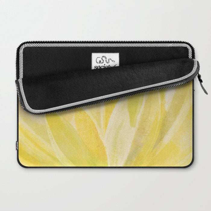 Golden Lotus Detail Laptop Sleeve Gallery Image 2