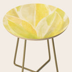 Golden Lotus Detail Side Table Gallery Image 2