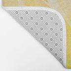 Golden Lotus Detail Bath Mat Gallery Image 2