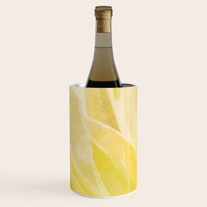 Golden Lotus Detail Wine Chiller Gallery Image 2