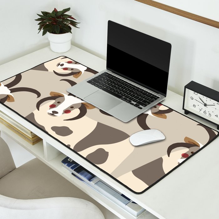 Jacob Sheep Animal Portrait Desk Mat Gallery Image 2