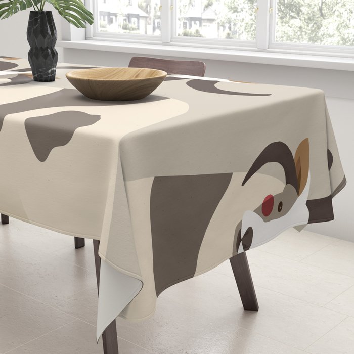 Jacob Sheep Animal Portrait Tablecloth Gallery Image 3