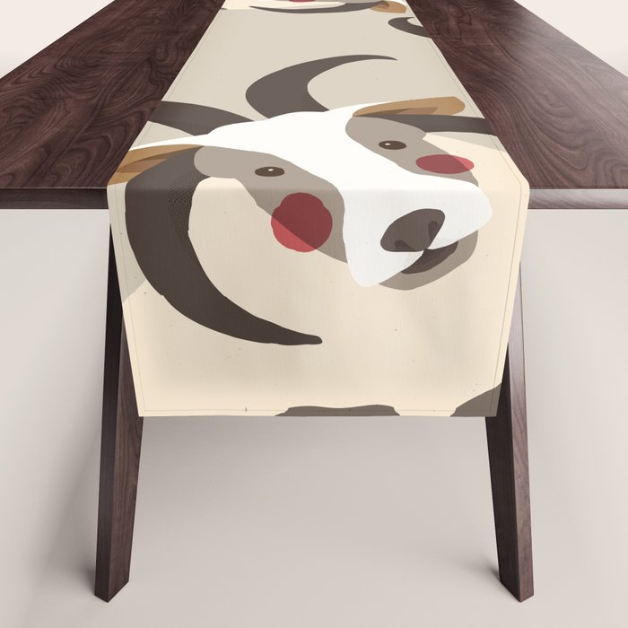 Jacob Sheep Animal Portrait Table Runner Gallery Image 1