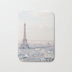 Paris Skyline, Eiffel Tower View, Travel Photography Bath Mat Gallery Image 1