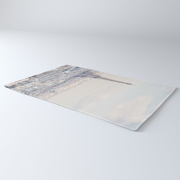 Paris Skyline, Eiffel Tower View, Travel Photography Rug Gallery Image 3