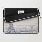 Paris Skyline, Eiffel Tower View, Travel Photography Laptop Sleeve Gallery Image 2