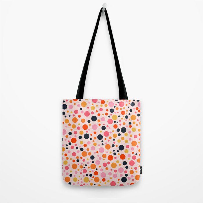 Bubbles: PATTERN 09 | The Peach Edition Tote Bag Gallery Image 2
