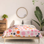 Bubbles: PATTERN 09 | The Peach Edition Comforter Gallery Image 3