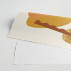 Abstract Collage With Warm Shapes Wrapping Paper Gallery Image 2