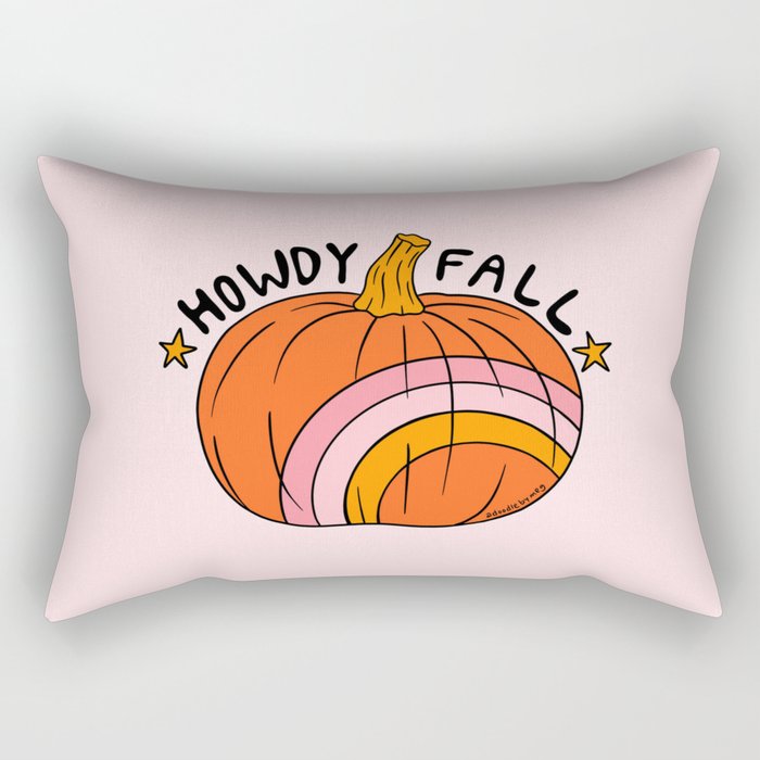 Howdy Fall Rectangular Pillow Gallery Image 1