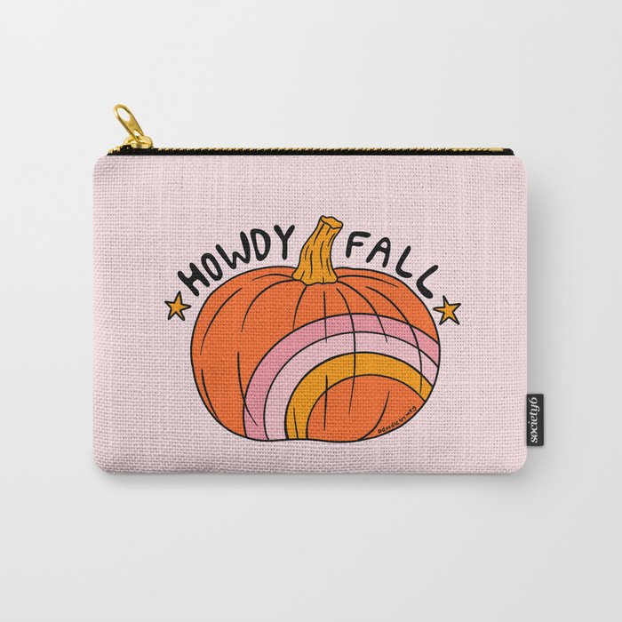 Howdy Fall Carry All Pouch Gallery Image 1
