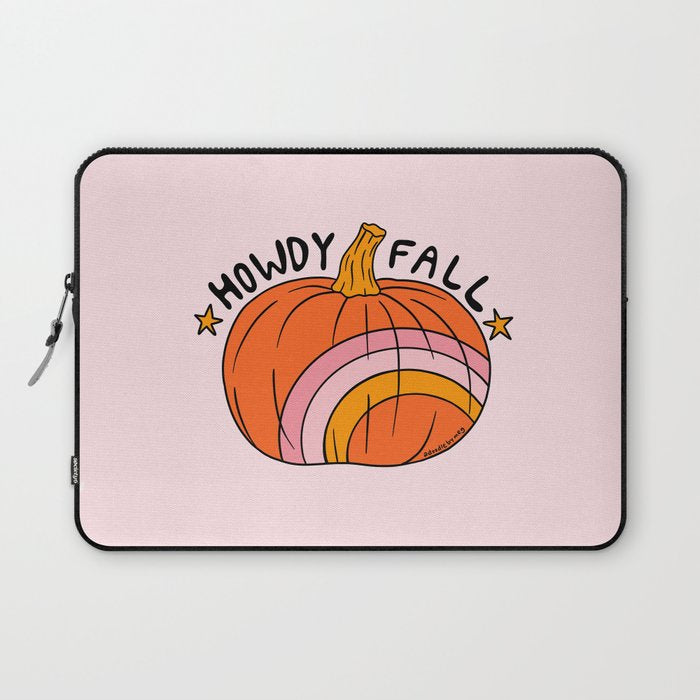 Howdy Fall Laptop Sleeve Gallery Image 1