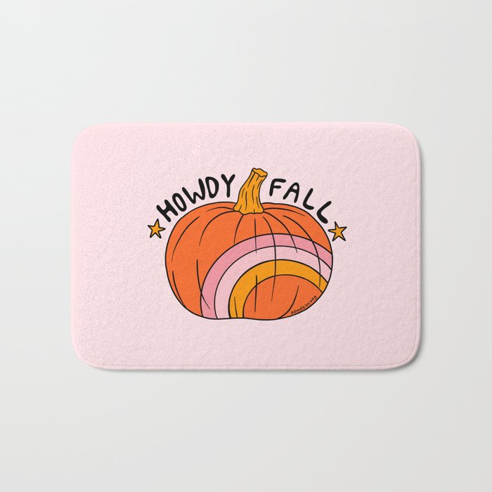 Howdy Fall Bath Mat Gallery Image 1