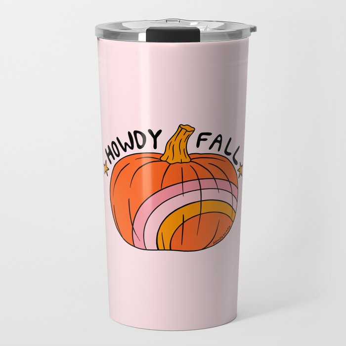 Howdy Fall Travel Mug Gallery Image 1