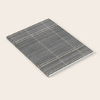 Woven Stripe in Charcoal Notebook Gallery Image 2