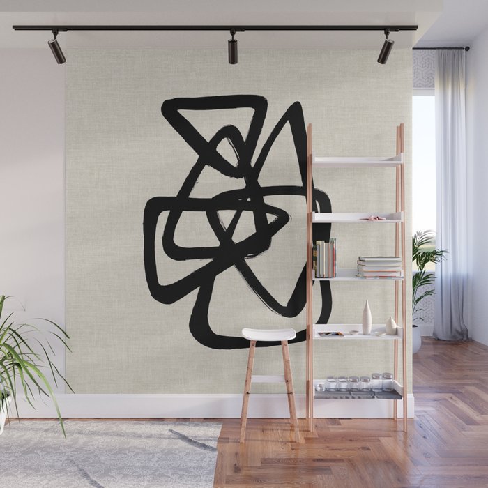 A Family Of Five Wall Mural Gallery Image 1