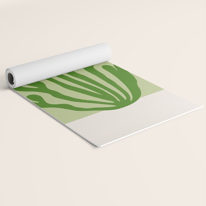 La Palma & Sage: Matisse Paper Leaf Cutouts 03 Yoga Mat Gallery Image 2