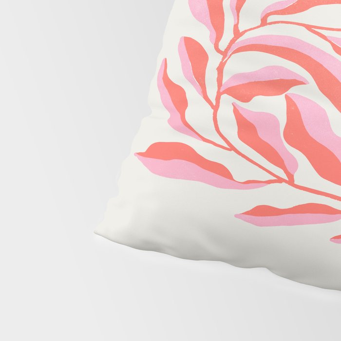 Ferns: Peach Matisse Edition Pillow Sham Gallery Image 4