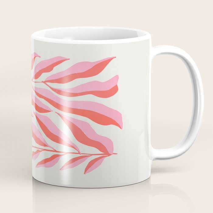 Ferns: Peach Matisse Edition Coffee Mug Gallery Image 1