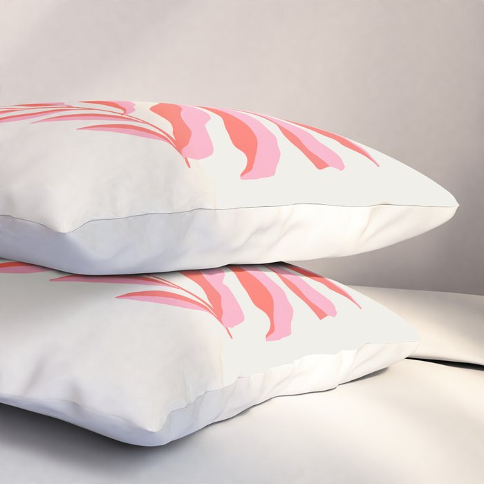 Ferns: Peach Matisse Edition Pillow Sham Gallery Image 3