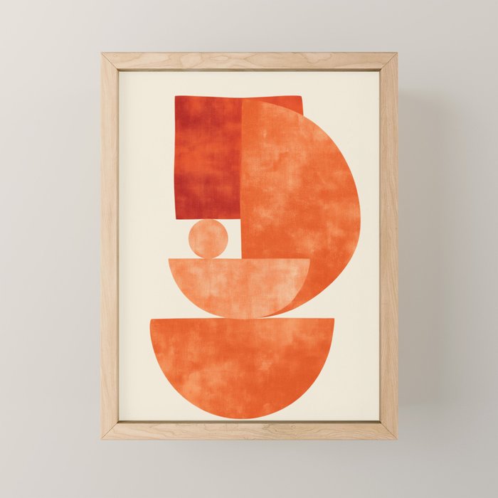 Desert Shapes II Mini Art Print Gallery Image 1