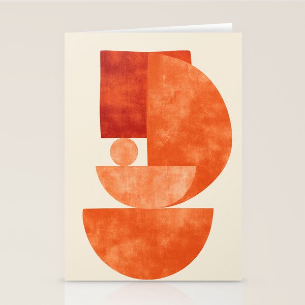 Desert Shapes II Stationery Card Gallery Image 2