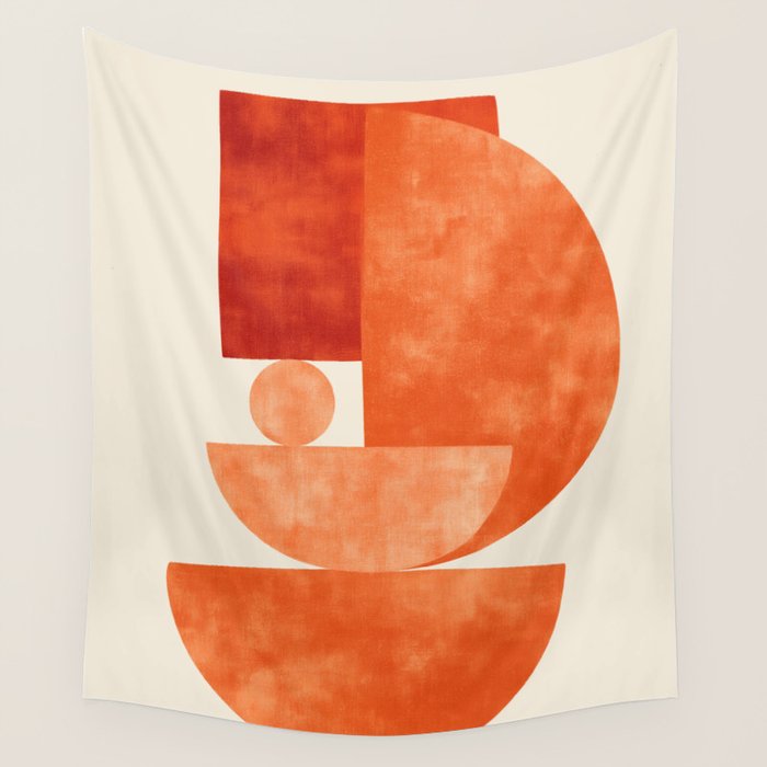 Desert Shapes II Wall Tapestry Gallery Image 1