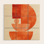 Desert Shapes II Wood Wall Art Gallery Image 1