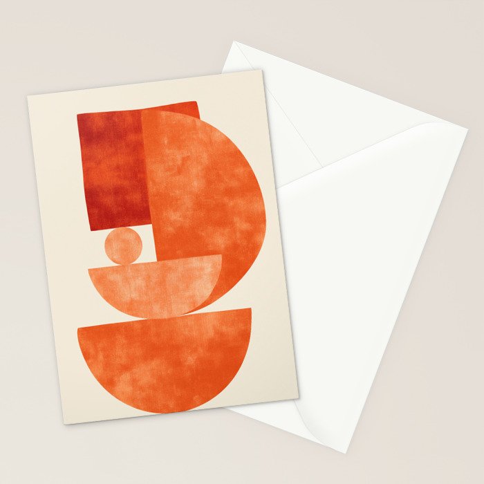 Desert Shapes II Stationery Card Gallery Image 2
