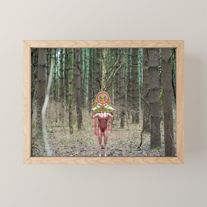 âThe Veilâ Mask I Mini Art Print Gallery Image 1