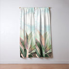 Landscape plant paint Window Curtain Gallery Image 3
