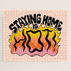 Staying Home Is Hot Jigsaw Puzzle Gallery Image 1