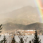 Rainbow In The Mountains | Lake In Norway Photo Art Print  | Nature Landscape Travel Photography Coffee Mug Gallery Image 2