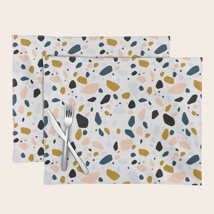 Terrazzo mosaic Placemat Gallery Image 1