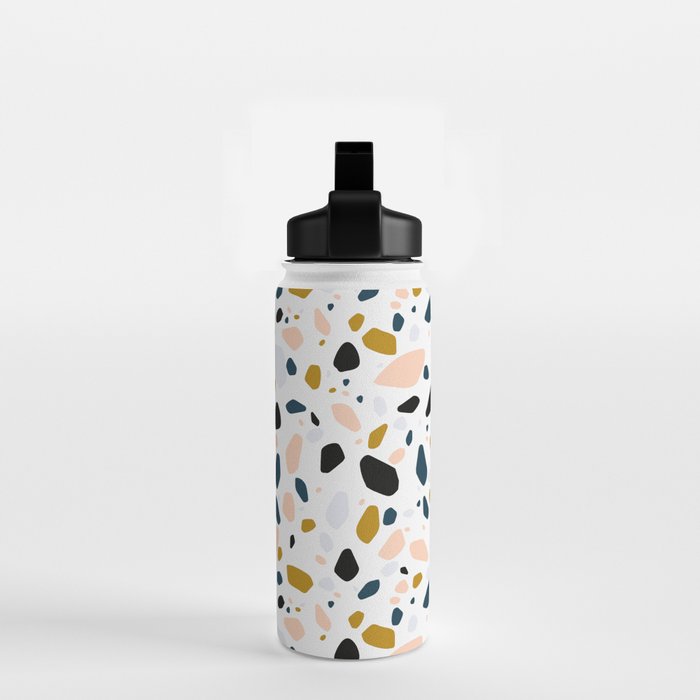 Terrazzo mosaic Water Bottle Gallery Image 2