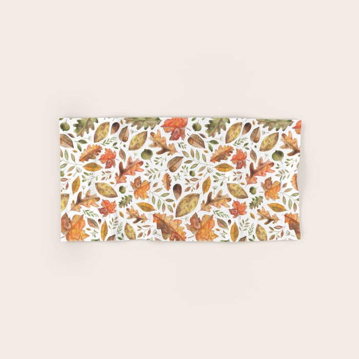 Autumn/Fall Leaves Bath Towel Gallery Image 1