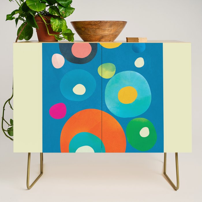 Mid-Century Abstract Balance 14 Credenza Gallery Image 1