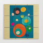 Mid-Century Abstract Balance 14 Wood Wall Art Gallery Image 1