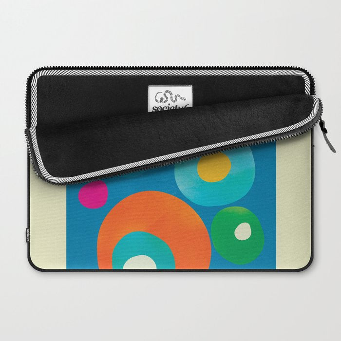 Mid-Century Abstract Balance 14 Laptop Sleeve Gallery Image 2