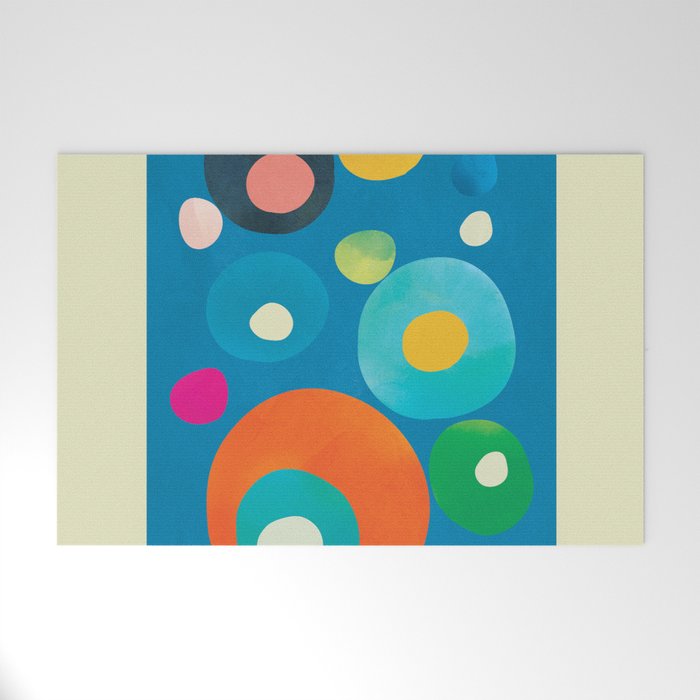 Mid-Century Abstract Balance 14 Welcome Mat Gallery Image 1