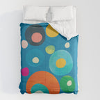 Mid-Century Abstract Balance 14 Comforter Gallery Image 6