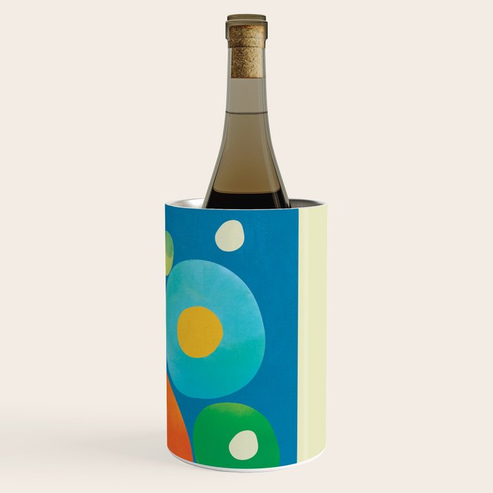 Mid-Century Abstract Balance 14 Wine Chiller Gallery Image 3