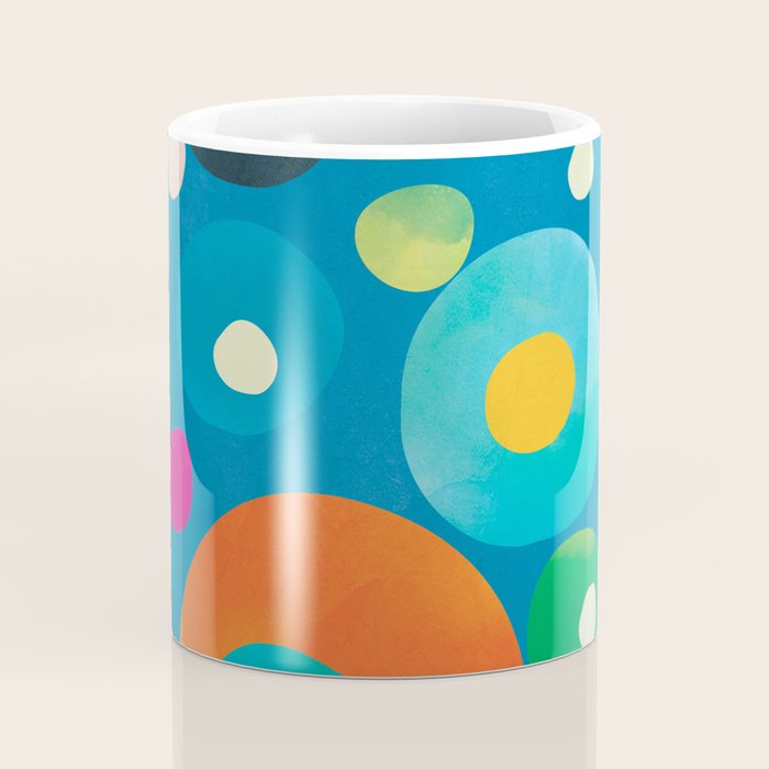 Mid-Century Abstract Balance 14 Coffee Mug Gallery Image 4
