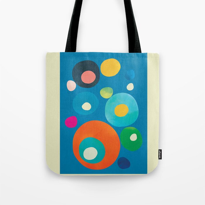 Mid-Century Abstract Balance 14 Tote Bag Gallery Image 1