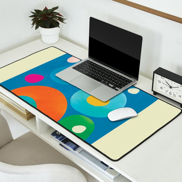 Mid-Century Abstract Balance 14 Desk Mat Gallery Image 2
