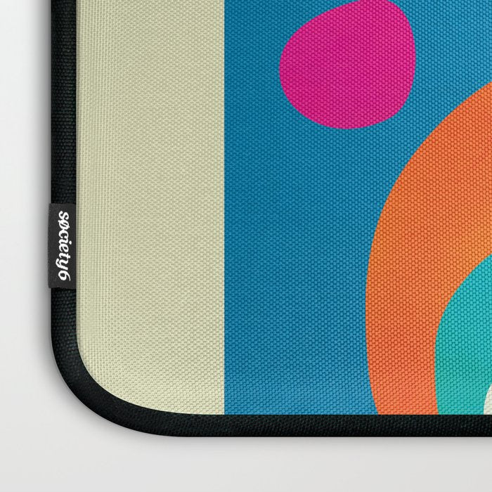 Mid-Century Abstract Balance 14 Laptop Sleeve Gallery Image 3